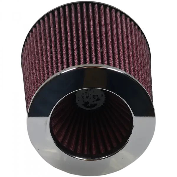 Air Filter For Intake Kits 75-2557 Oiled Cotton Cleanable 6 Inch Red S and B view 4