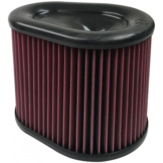 S&B Filters Air Filter For Intake Kits 75-5075-1 Oiled Cotton Cleanable Red KF-1062