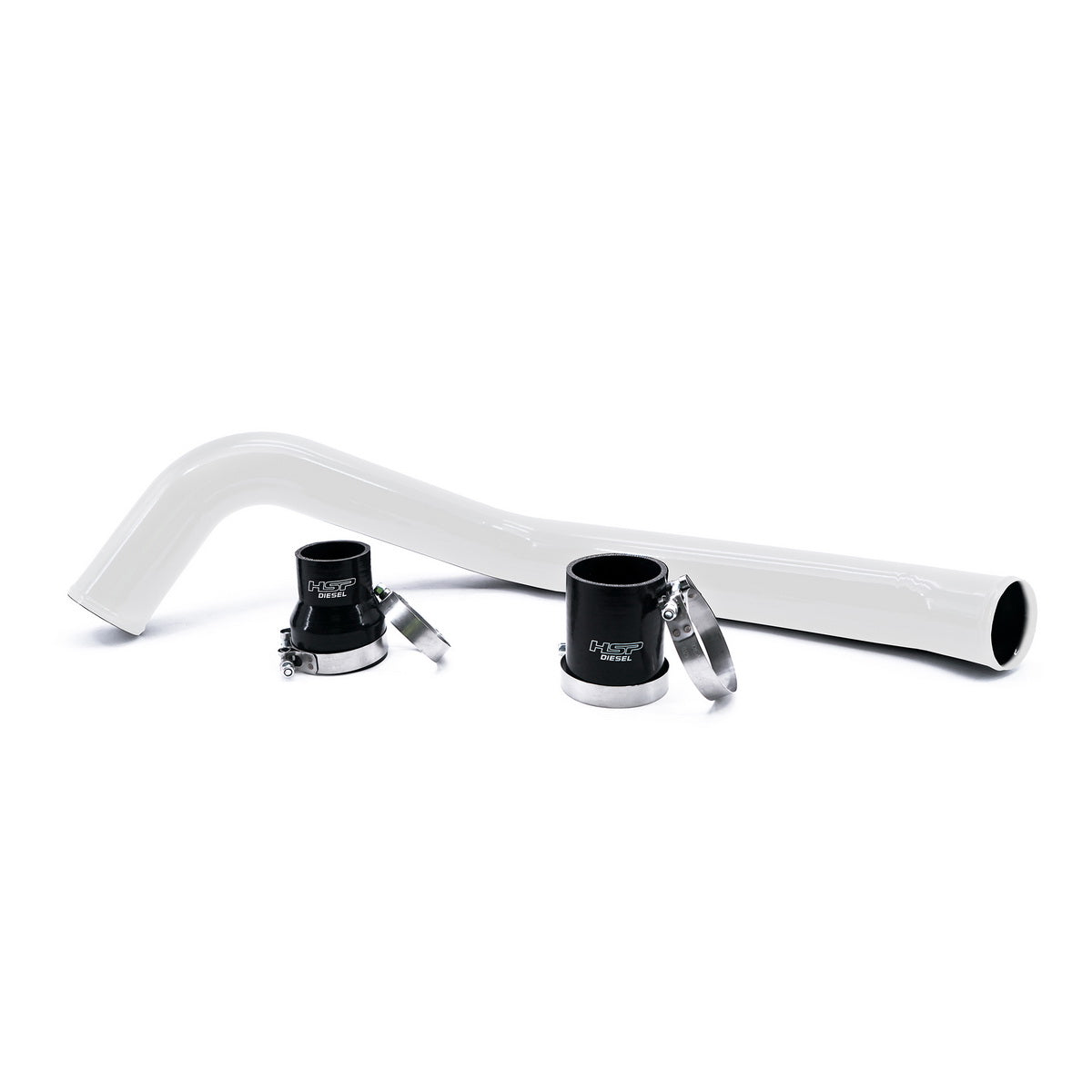2004.5-2010 Chevrolet / GMC Hot Side Intercooler Tube Polar White HSP Diesel