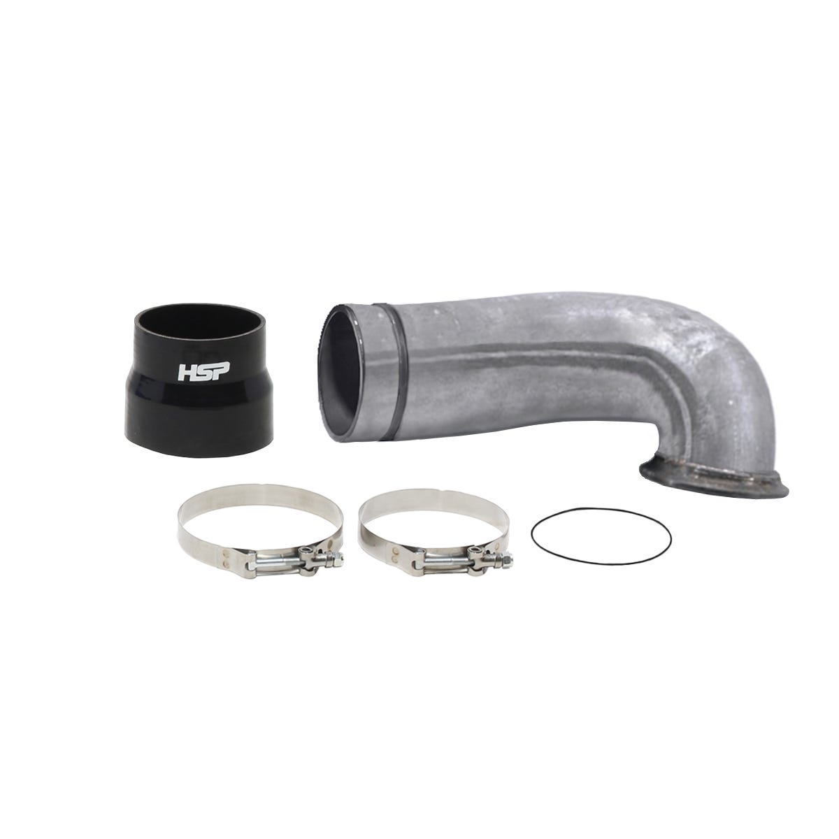 Max Flow Intake Mouthpiece For 04.5-10 Chevrolet And GMC LLY/LBZ/LMM Duramax With 4 Inch Aftermarket Intakes Raw HSP Diesel HSP Diesel