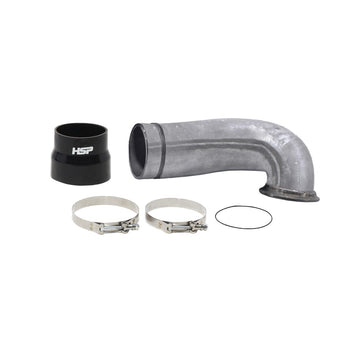 compare product Max Flow Intake Mouthpiece For 04.5-10 Chevrolet And GMC LLY/LBZ/LMM Duramax With 4 Inch Aftermarket Intakes Raw HSP Diesel