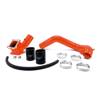 compare product 2006-2010 Chevrolet / GMC Max Flow Bridge and Cold Side Tube Behind Alt M&M Orange