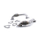 2001-2004 Chevrolet / GMC 2 inch Replacement Up-Pipes Raw - HSP Diesel