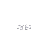 2001-2004 Chevrolet / GMC 2 inch Replacement Up-Pipes Raw HSP Diesel
