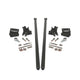 2001-2010 Chevrolet / GMC 58 inch Bolt On Traction Bars 3.5 inch Axle Diameter Kingsport Grey - HSP Diesel