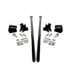 2001-2010 Chevrolet / GMC 58 inch Bolt On Traction Bars 3.5 inch Axle Diameter Ink Black - HSP Diesel