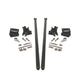 2001-2010 Silverado/Sierra 2500/3500 70 Inch Bolt On Traction Bars 3.5 Inch Axle Diameter Kingsport Grey - HSP Diesel