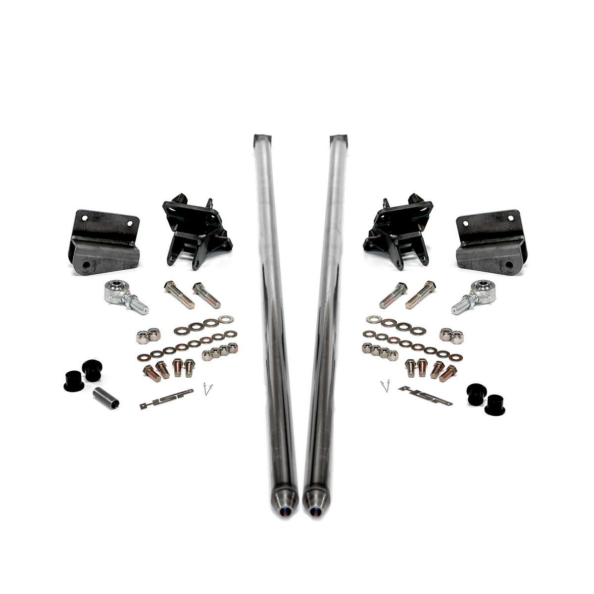2001-2010 Chevrolet / GMC 70 inch Bolt On Traction Bars 3.5 inch Axle Diameter Raw HSP Diesel