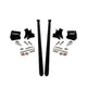 2001-2010 Chevrolet / GMC 70 inch Bolt On Traction Bars 3.5 inch Axle Diameter Silk Satin Black - HSP Diesel