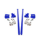 2001-2010 Chevrolet / GMC 75 inch Bolt On Traction Bars 3.5 inch Axle Diameter Illusion Blueberry - HSP Diesel