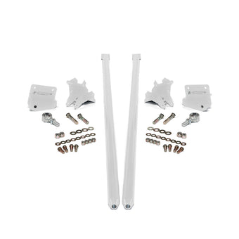 compare product 2001-2010 Chevrolet / GMC 75 inch Bolt On Traction Bars 3.5 inch Axle Diameter Polar White