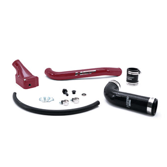 compare product 2001-2005 Chevrolet / GMC Billet Forward Facing Thermostat Housing Kit Illusion Cherry