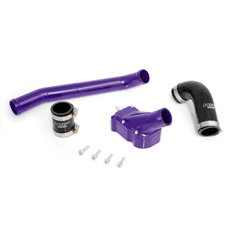 compare product Billet Thermostat Housing Kit W/Coolant Return for 06-10 Chevrolet/GMC Duramax LBZ/LMM Illusion Purple HSP Diesel