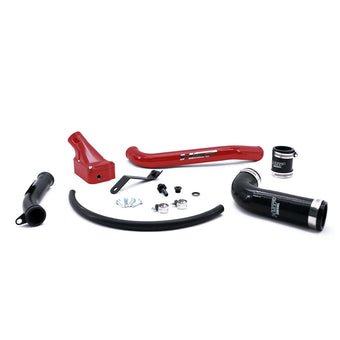 compare product 2006-2010 Chevrolet / GMC Billet Forward Facing Thermostat Housing Kit Flag Red