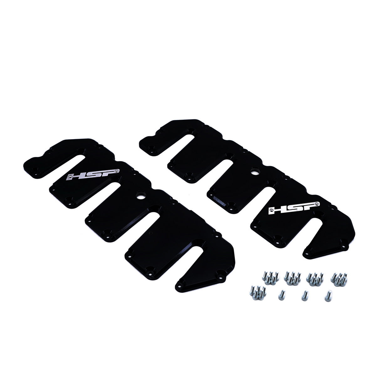 2004.5-2010 Chevrolet / GMC Billet Valve Covers Silk Satin Black HSP Diesel