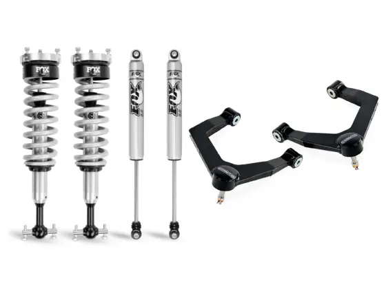 1-Inch Performance Ball Joint Leveling Kit With Fox Ps Coilover 2.0 Ifp Shocks for 2019-2024 Silverado Trail Boss/Sierra AT4 1500 4WD Cognito Cognito Motorsports