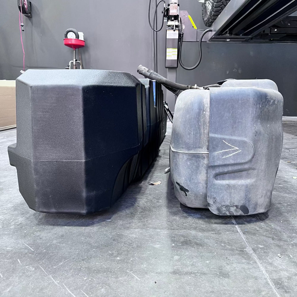 60 Gallon High-Capacity Fuel Tank for 1999-2010 Ford Powerstroke 7.3L, 6.0L, 6.4L Crew Cab & Ext Cab Long Bed S&B Filters