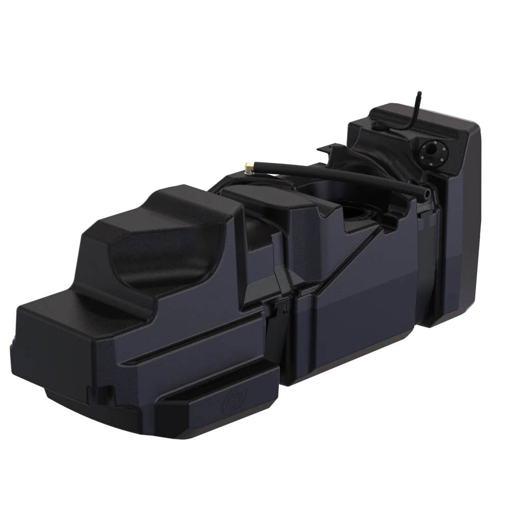S&B 50 Gallon High-Capacity Fuel Tank for 2005-2026 Dodge Ram Cummins 5.9L & 6.7L, Crew and Quad Cab Short Bed S&B Filters