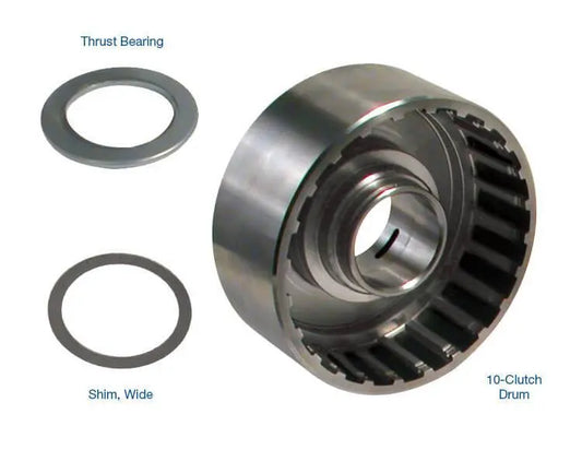 10-Clutch Drum with Bearing