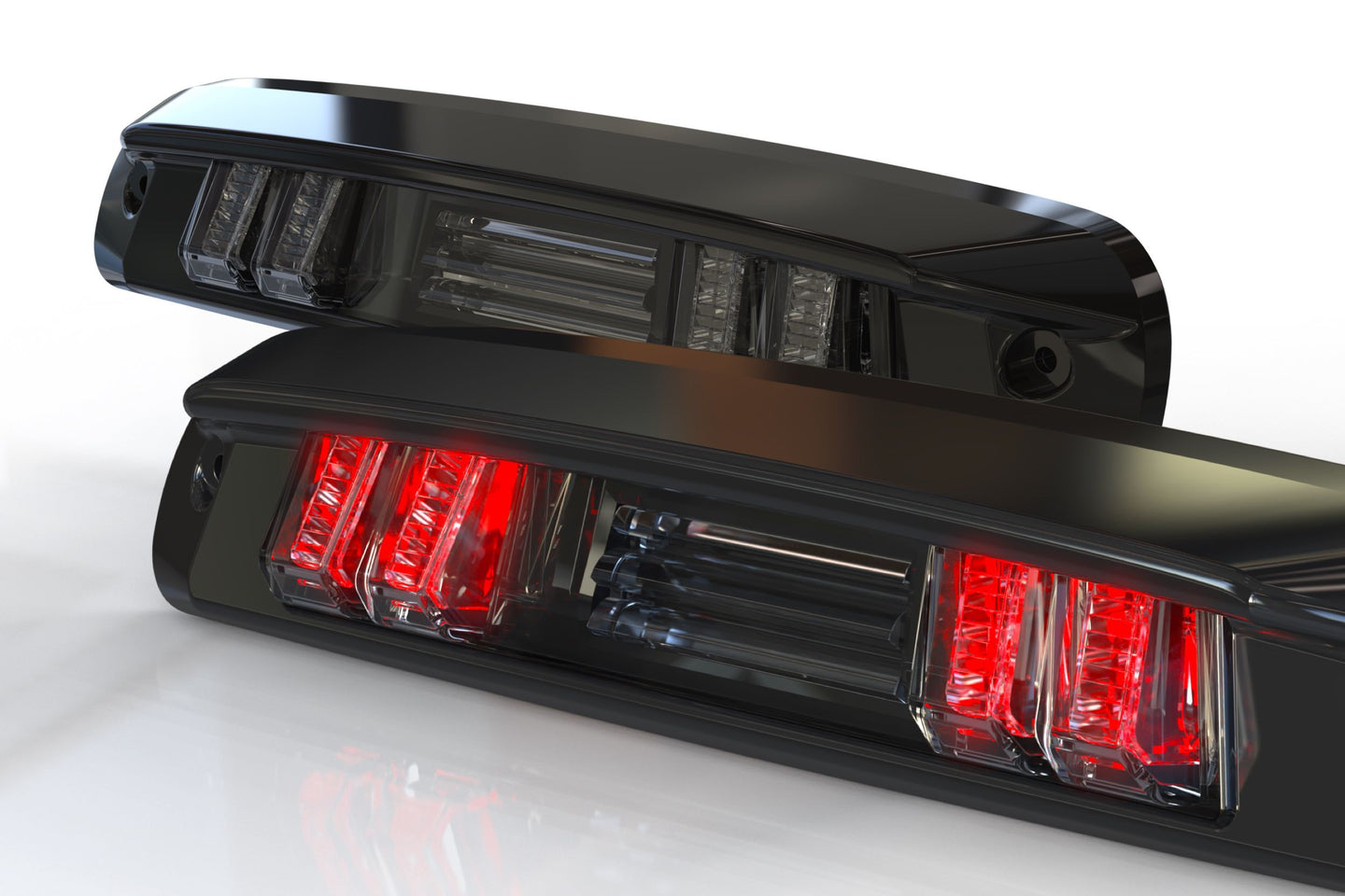 Ford Super Duty (11-16): Morimoto X3B LED Third Brake Light Brake & Bed Light Upgrade Driven Light Group