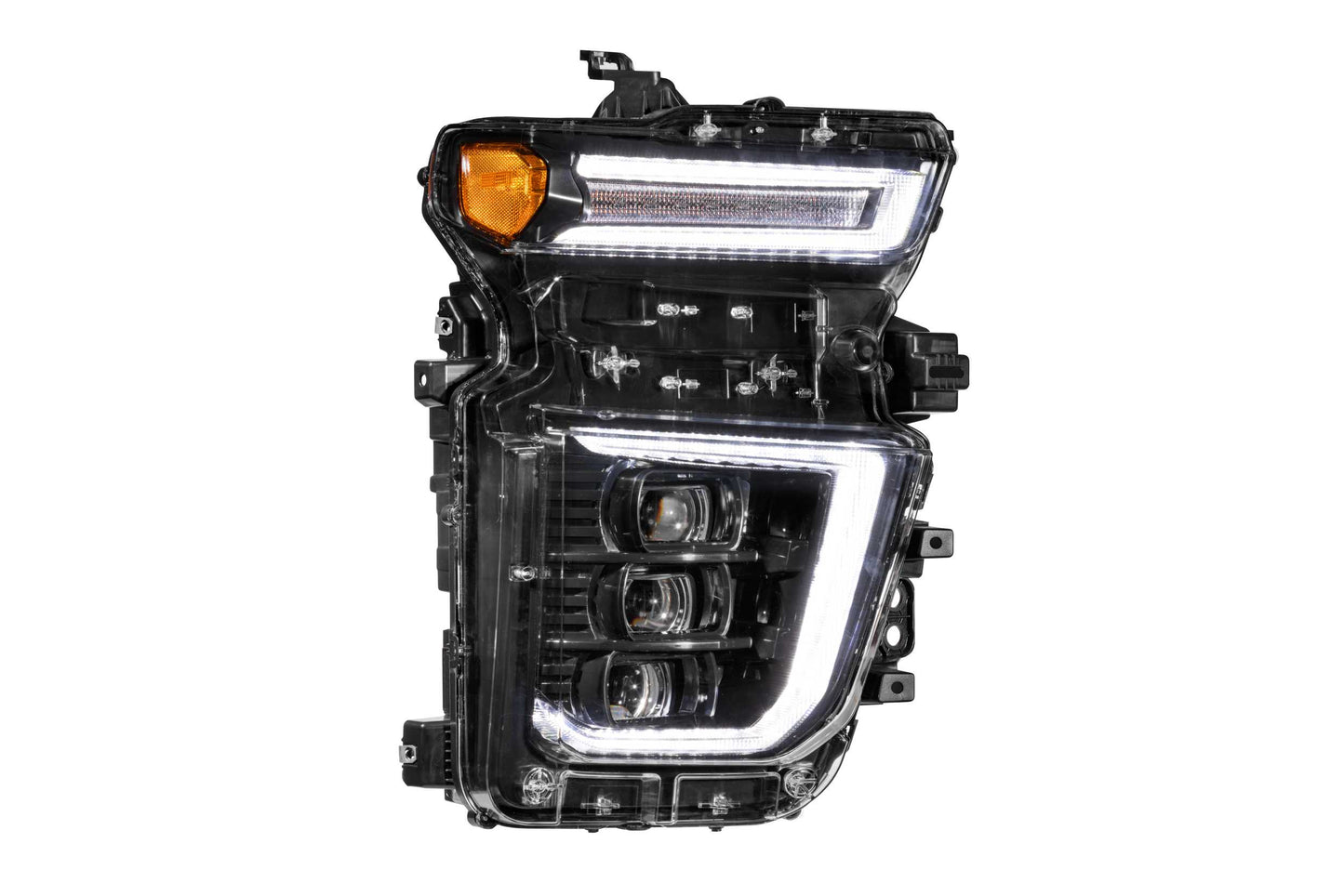 Chevrolet Silverado HD (20-24): XB LED Headlights Plug-N-Play Bi-LED Housings Driven Light Group