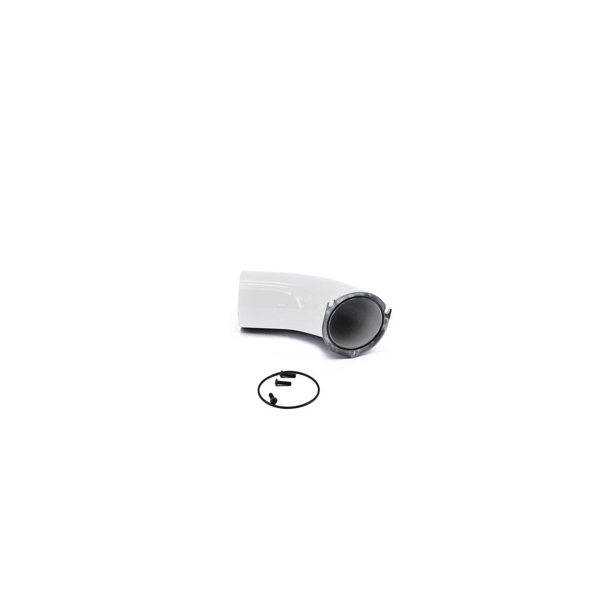 2001-2004 Chevrolet / GMC Stock Turbo Inlet Horn Polar White - HSP Diesel
