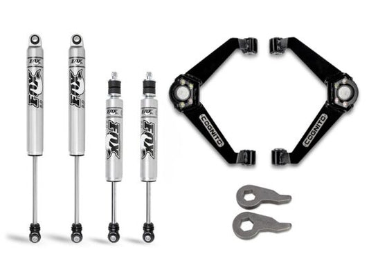 3-Inch Performance Leveling Kit With Fox Ps 2.0 Ifp Shocks for 2001-2010 Silverado/Sierra 2500-3500 2WD/4WD Cognito Cognito Motorsports