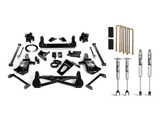 7-Inch Standard Lift Kit with Fox Psmt 2.0 Shocks for 2011-2019 Silverado/Sierra 2500/3500 2WD/4WD Stabilitrak Cognito Cognito Motorsports