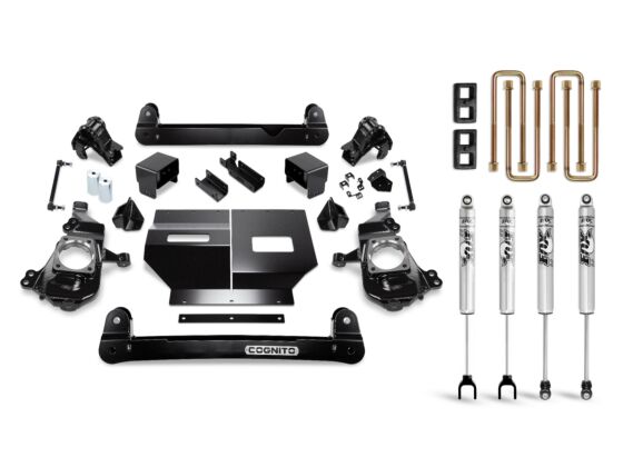 4-Inch Standard Lift Kit with Fox Ps 2.0 Ifp for 2020-2024 Silverado/Sierra 2500/3500 2WD/4WD Cognito Cognito Motorsports