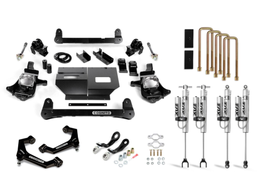 4-Inch Performance Lift Kit with Fox Psrr 2.0 for 2011-2019 Silverado/Sierra 2500/3500 2WD/4WD Cognito Cognito Motorsports