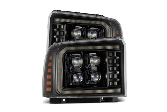 Morimoto Ford Super Duty (05-07): AlphaRex Nova Headlights LED Projector Headlights