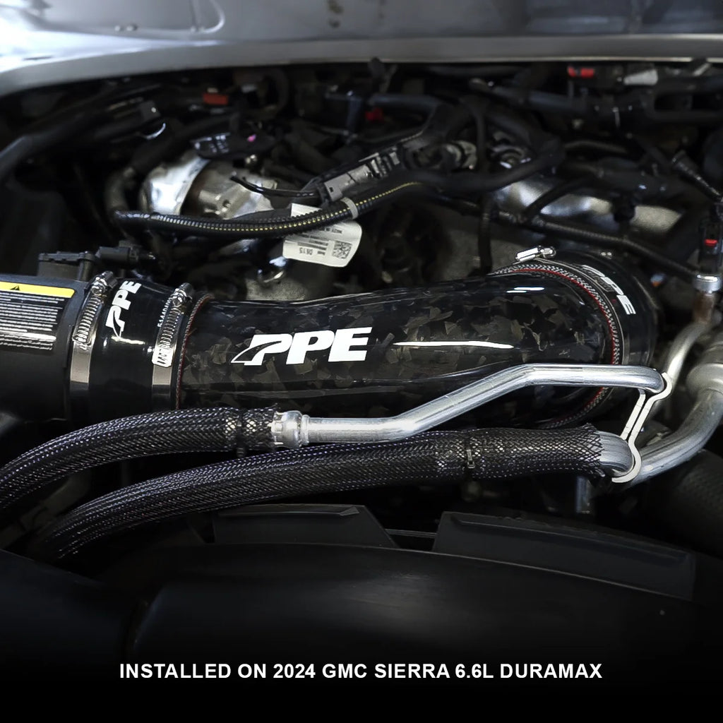 2020-2024 GM 6.6L Duramax Zilla Carbon Fiber Turbo Inlet Tube PPE