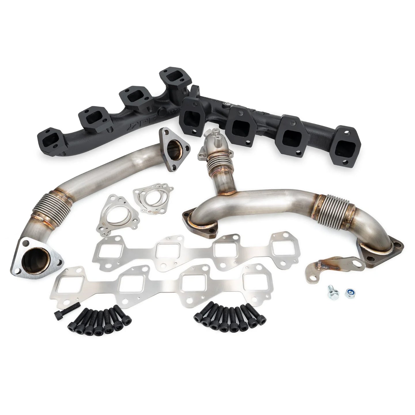 PPE 2011-2016 GM 6.6L Duramax High-Flow Exhaust Manifold and Up-Pipe Kit PPE