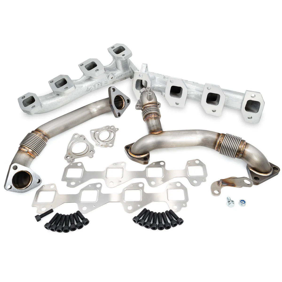 PPE 2011-2016 GM 6.6L Duramax High-Flow Exhaust Manifold and Up-Pipe Kit PPE