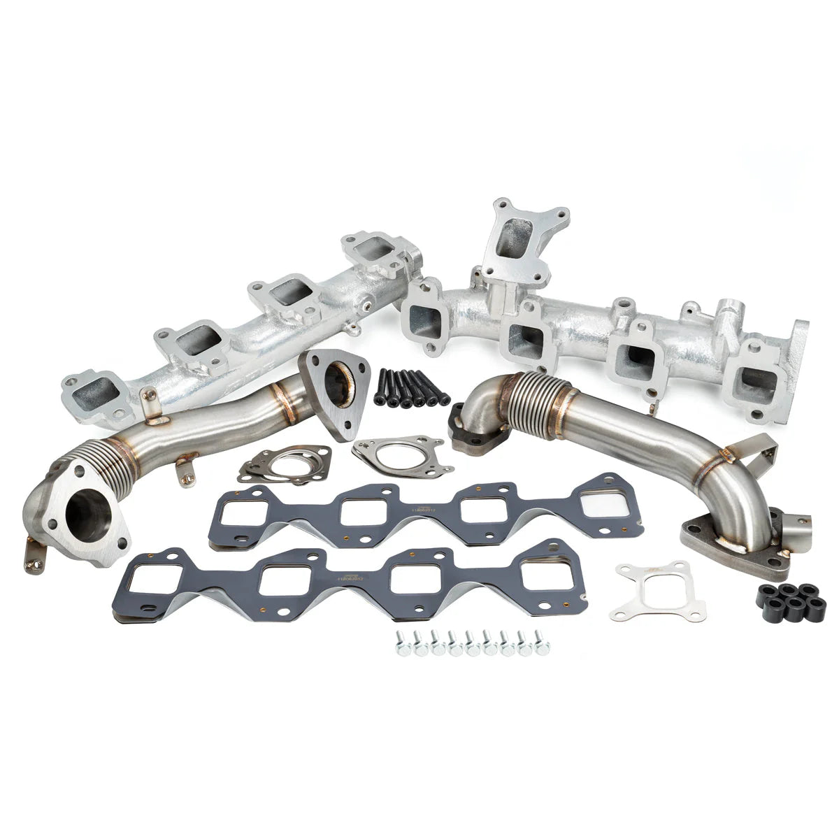 PPE 2017-2024 GM 6.6L Duramax High-Flow Exhaust Manifold and Up-Pipe Kit PPE