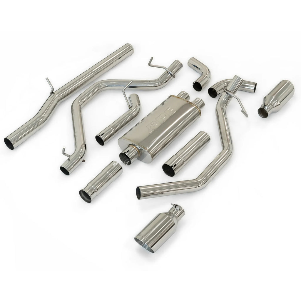 2009-2013 GM 1500 4.8L/5.3L V8 Cat-Back Exhaust System Dual Exit PPE