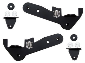 compare product 2017-2022 Ford F250/F350 Super Duty 4WD 4-Link Frame Bracket Kit Icon Vehicle Dynamics