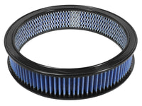 Magnum Flow Round Racing Air Filter w/ Pro 5R Media 14 Inch OD x 12 Inch ID x 3 Inch H w/ Expanded Metal Blue aFe Power
