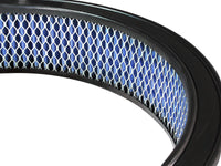 Magnum Flow Round Racing Air Filter w/ Pro 5R Media 14 Inch OD x 12 Inch ID x 3 Inch H w/ Expanded Metal Blue aFe Power