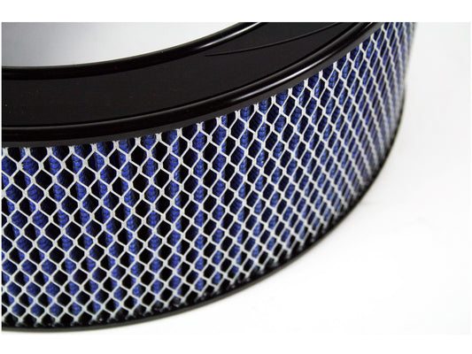 Magnum Flow Round Racing Air Filter w/ Pro 5R Media 14 Inch OD x 11 Inch ID x 5 Inch H w/ Expanded Metal aFe Power