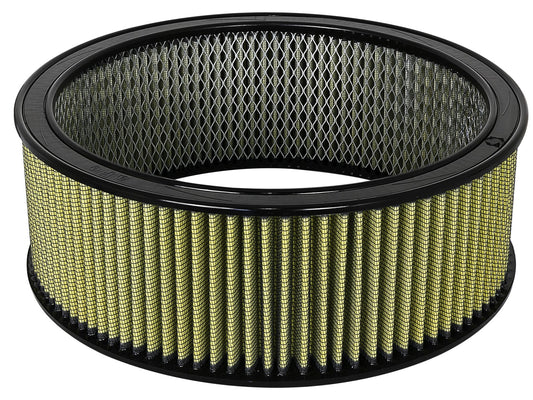Magnum Flow Round Racing Air Filter w/ Pro Guard 7 Media 14 Inch OD x 12 Inch ID x 5 Inch H w/ Expanded Metal aFe Power