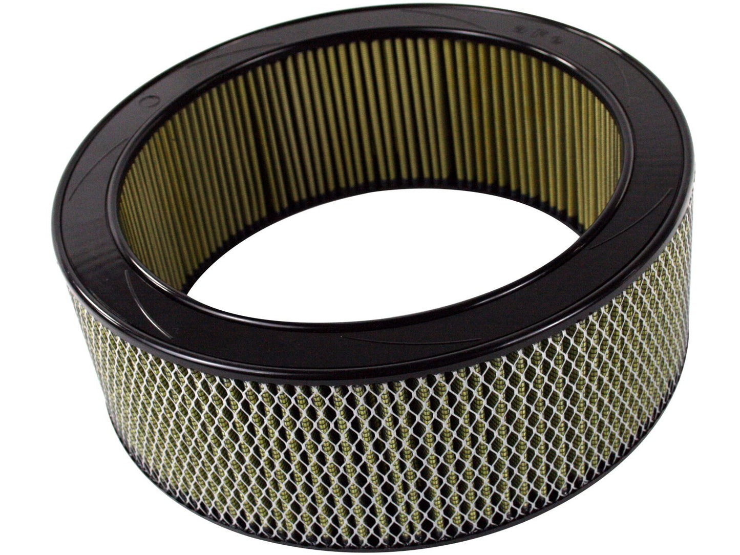 Magnum Flow Round Racing Air Filter w/ Pro Guard 7 Media 14 Inch OD x 11 Inch ID x 5 Inch H w/ Expanded Metal aFe Power