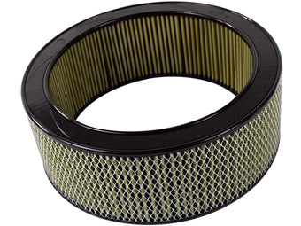 compare product Magnum Flow Round Racing Air Filter w/ Pro Guard 7 Media 14 Inch OD x 11 Inch ID x 5 Inch H w/ Expanded Metal aFe Power