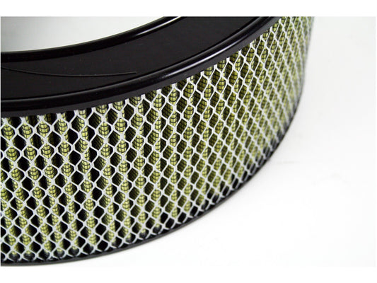 Magnum Flow Round Racing Air Filter w/ Pro Guard 7 Media 14 Inch OD x 11 Inch ID x 5 Inch H w/ Expanded Metal aFe Power