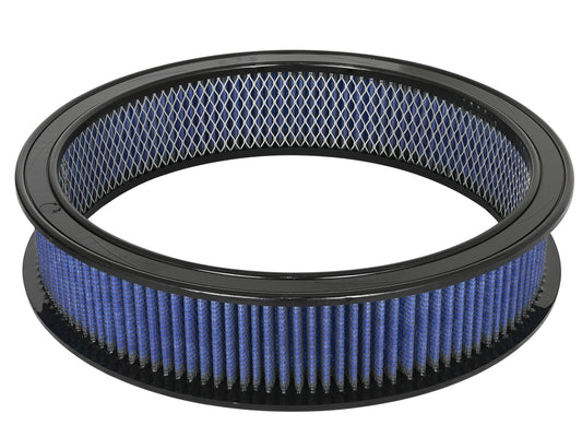 Magnum Flow Round Racing Air Filter w/ Pro 5R Media 16 Inch OD x 14-1/2 Inch ID x 3 Inch H w/ Expanded Metal aFe Power