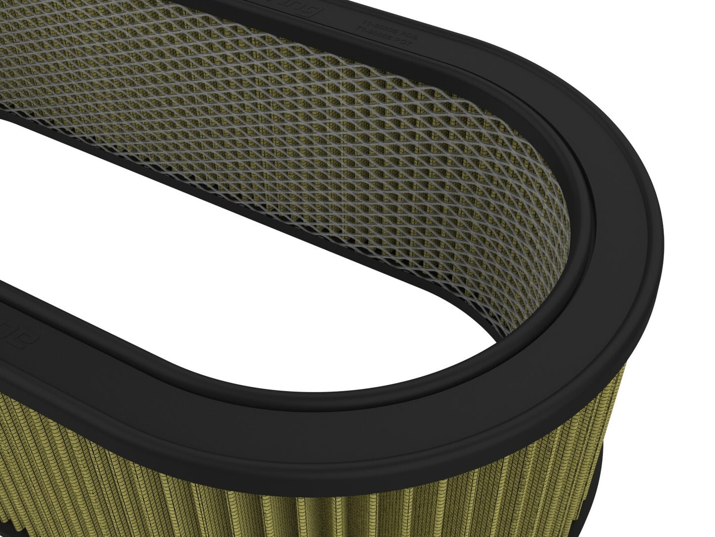 Magnum Flow Round Racing Air Filter w/ Pro Guard 7 Media 18-1/8 Inch L x 7-1/4 Inch W x 5-1/8 Inch H w/ Expanded Metal aFe Power