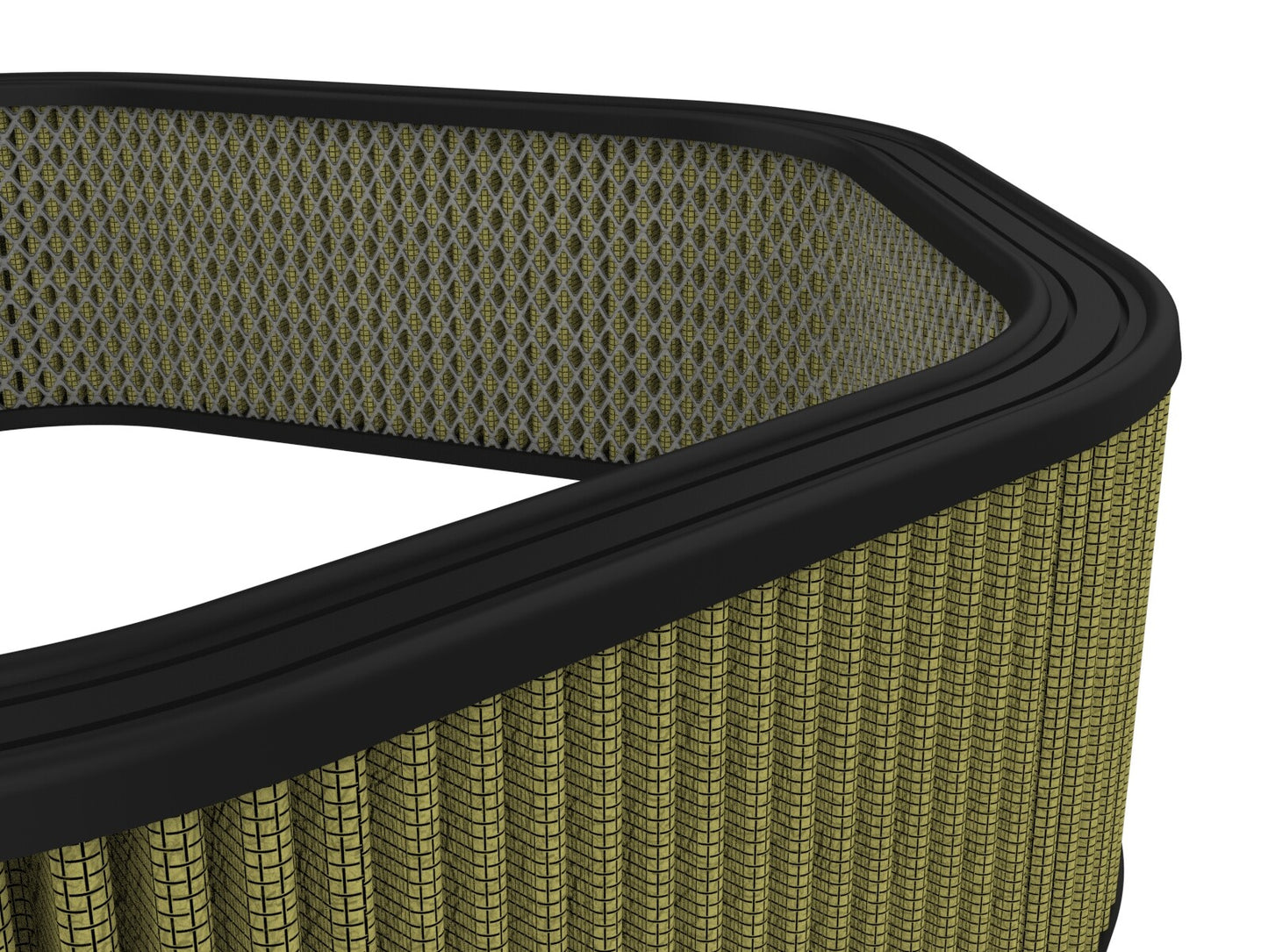 Magnum Flow Round Racing Air Filter w/ Pro Guard 7 Media 20 Inch L x 20 Inch W x 5.35 Inch H w/ Expanded Metal aFe Power