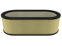 Magnum Flow Round Racing Air Filter w/ Pro Guard 7 Media 18-1/8 Inch L x 7-1/4 Inch W x 6 Inch H w/ Expanded Metal aFe Power