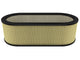 Magnum Flow Round Racing Air Filter w/ Pro Guard 7 Media 18-1/8 Inch L x 7-1/4 Inch W x 6 Inch H w/ Expanded Metal aFe Power