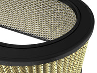 Magnum Flow Round Racing Air Filter w/ Pro Guard 7 Media 18-1/8 Inch L x 7-1/4 Inch W x 6 Inch H w/ Expanded Metal aFe Power